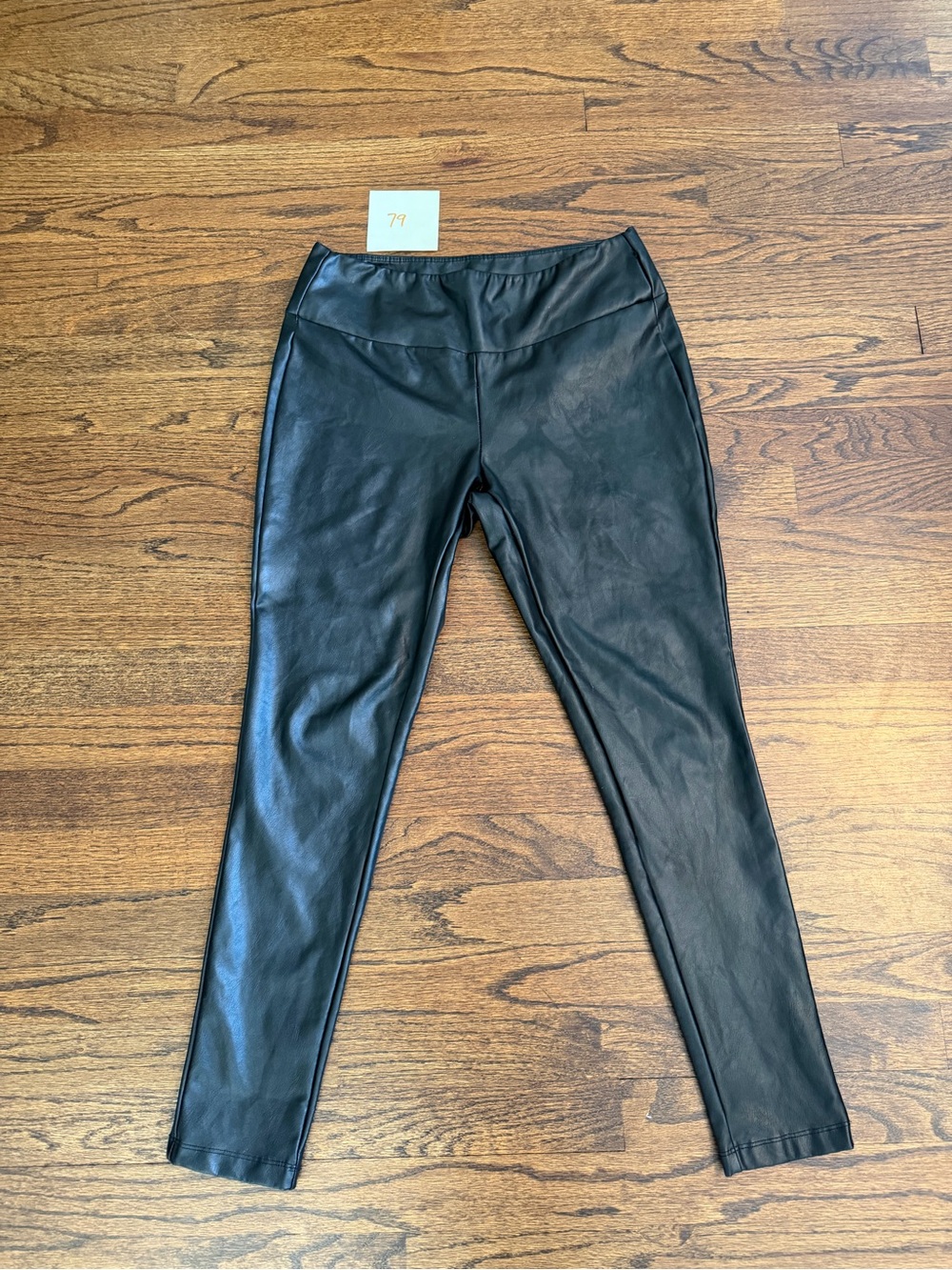 Kendall & Kylie Black Faux Leather Jeggings